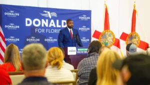 Byron Donalds Rejects GOP Primary Debate Calls as Florida Governor’s Race Intensifies