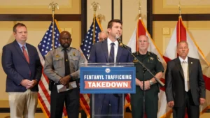 Florida Attorney General Announces Charges Against 49 Defendants in Major Multi-County Fentanyl Trafficking Investigation
