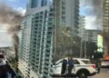 4 Hospitalized After Piling Rig Collapses in Brickell, Crushing Vehicles and Sparking Fire